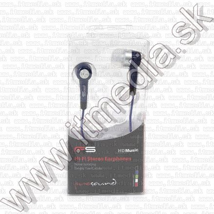 Image of Omega Freestyle Silicone Earphone FH1016 Blue (IT10835)